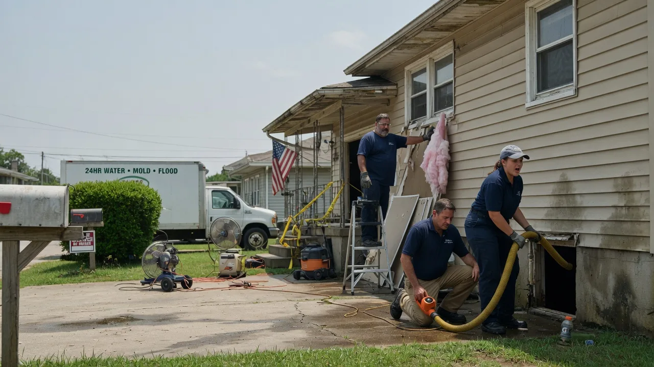 Water Damage Repair in Plantersville, TX near me